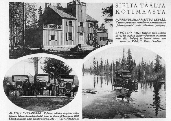 Vaasan Merekyntäjien maja 25.6.1927